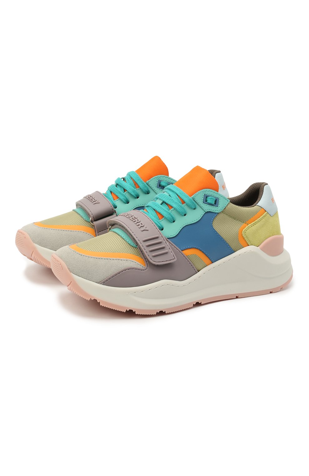 Комбинированные кроссовки ramsey BURBERRY, арт. 8037517, фото 1