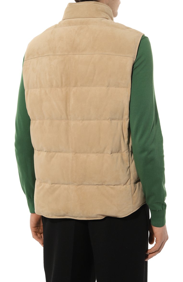 Замшевый жилет BRUNELLO CUCINELLI, арт. M0PCL1840, фото 4