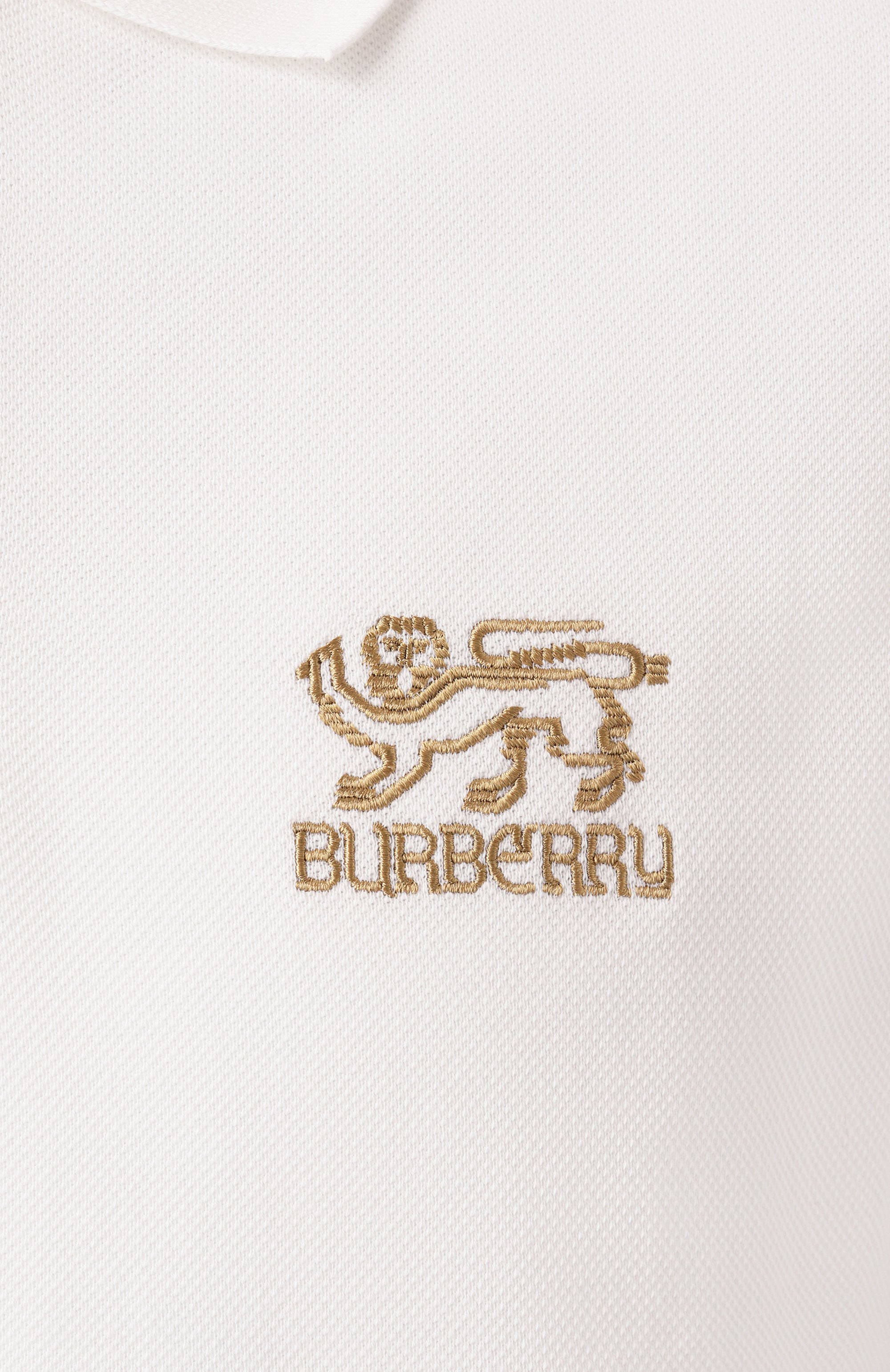 Хлопковое поло BURBERRY, арт. 8104858, фото 6