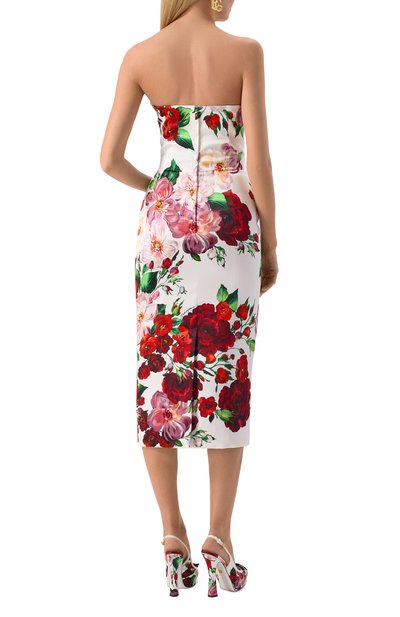 Атласное �платье DOLCE & GABBANA, арт. F6TURT/FSIB4, фото 4