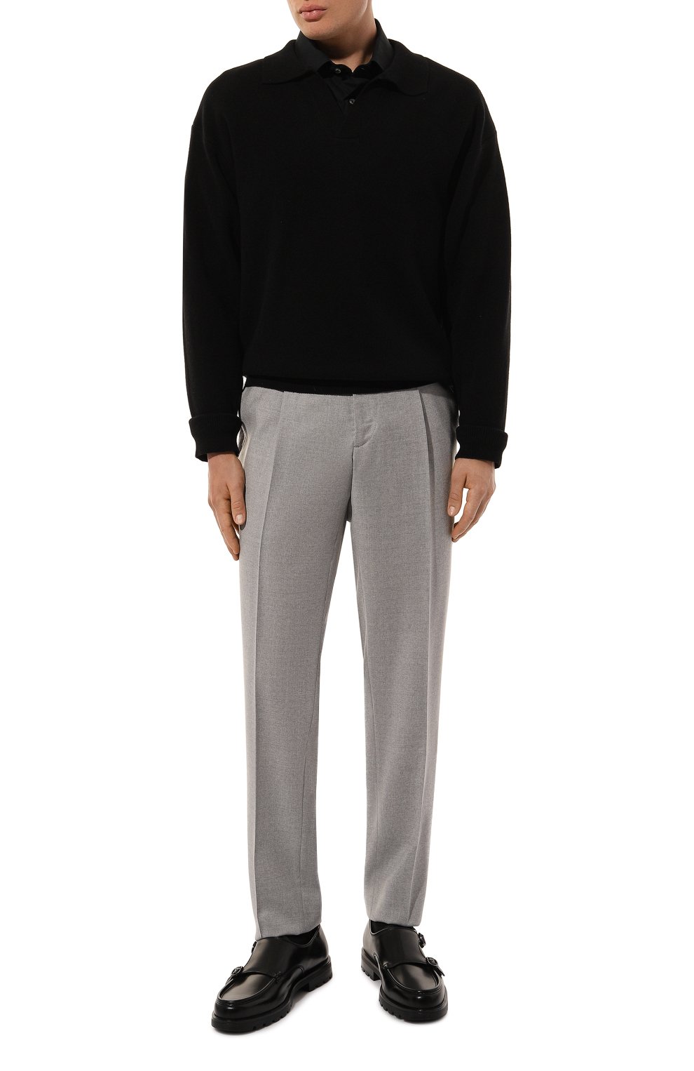 Шерстяные брюки L.B.M. 1911, арт. 8446/44504, фото 2