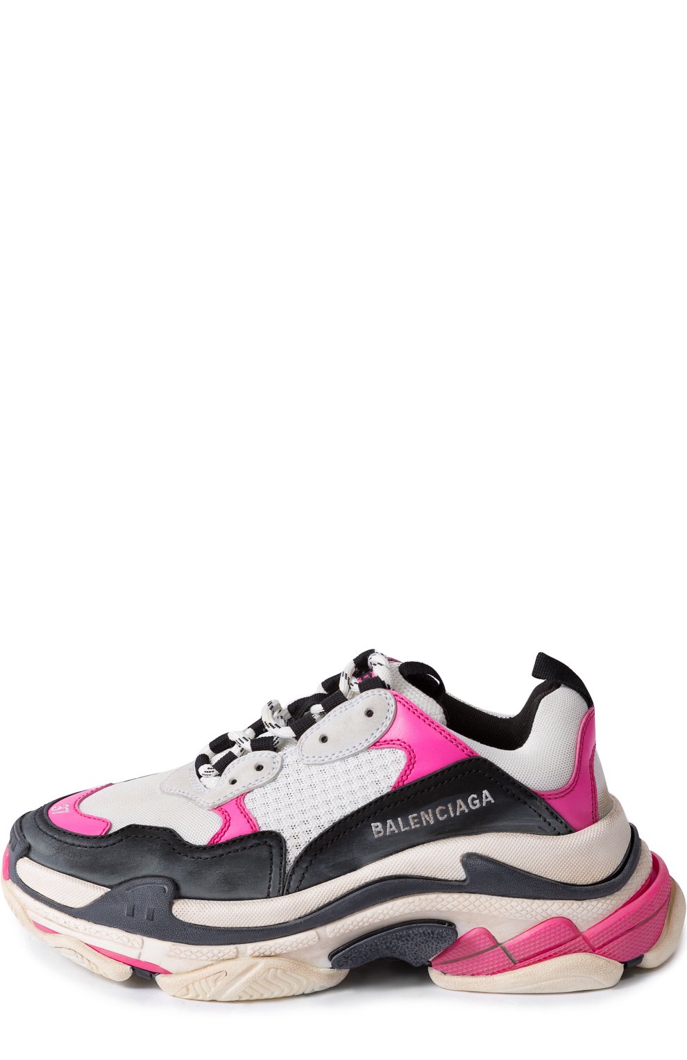 Комбинированные кроссовки triple s BALENCIAGA, арт. 524039/W0906, фото 3