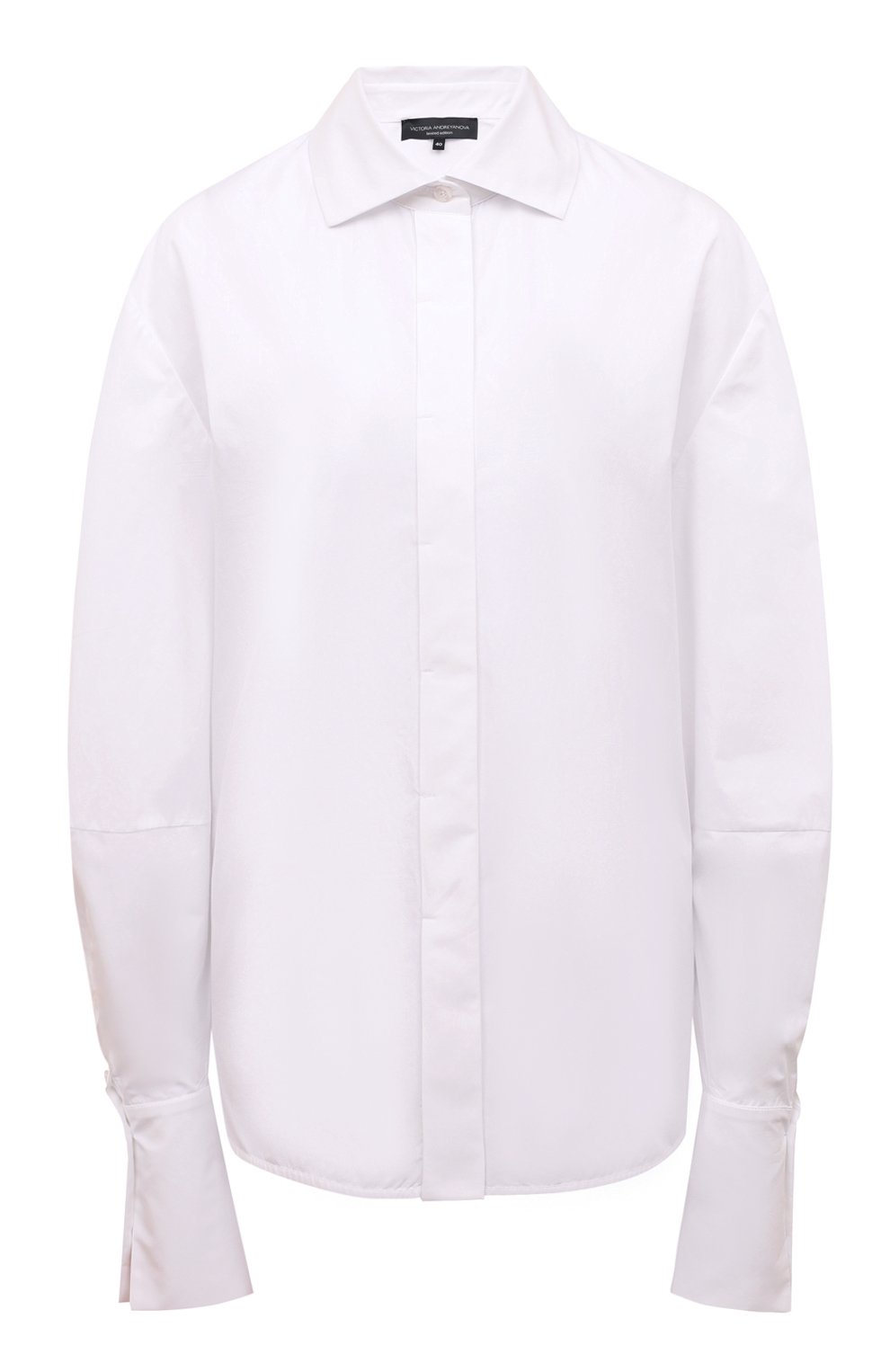 Хлопковая рубашка VICTORIA ANDREYANOVA, арт. A-FW22-2401, фото 1