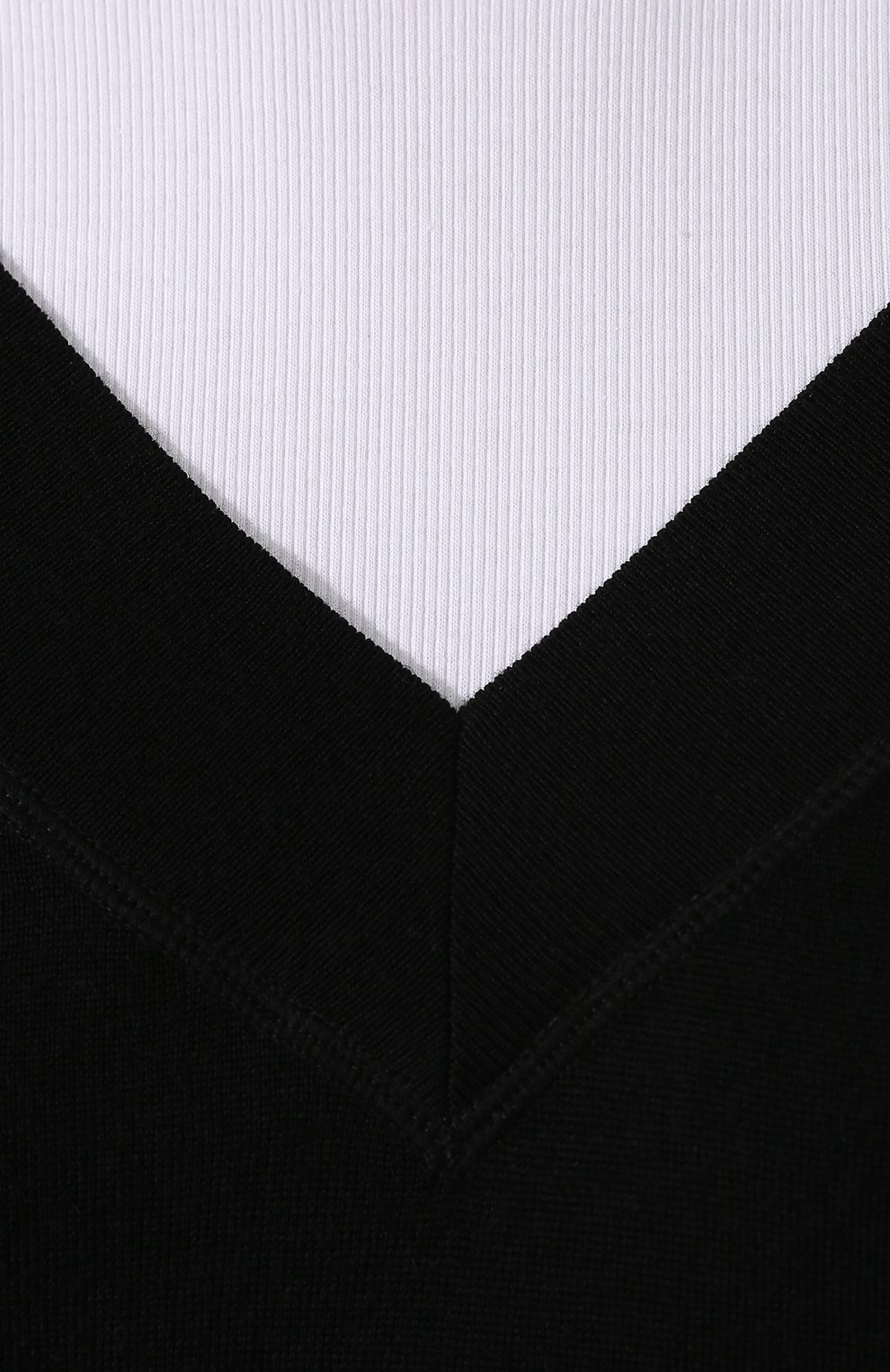 Шерстяной пуловер ALEXANDERWANG.T черно-белого цвета по цене 29600 руб., арт. 4KC2191073, фото 5 Шерстяной пуловер ALEXANDERWANG.T, арт. 4KC2191073, фото 5
