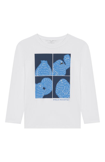 Хлопковый лонгслив STELLA MCCARTNEY, арт. TX8Q20