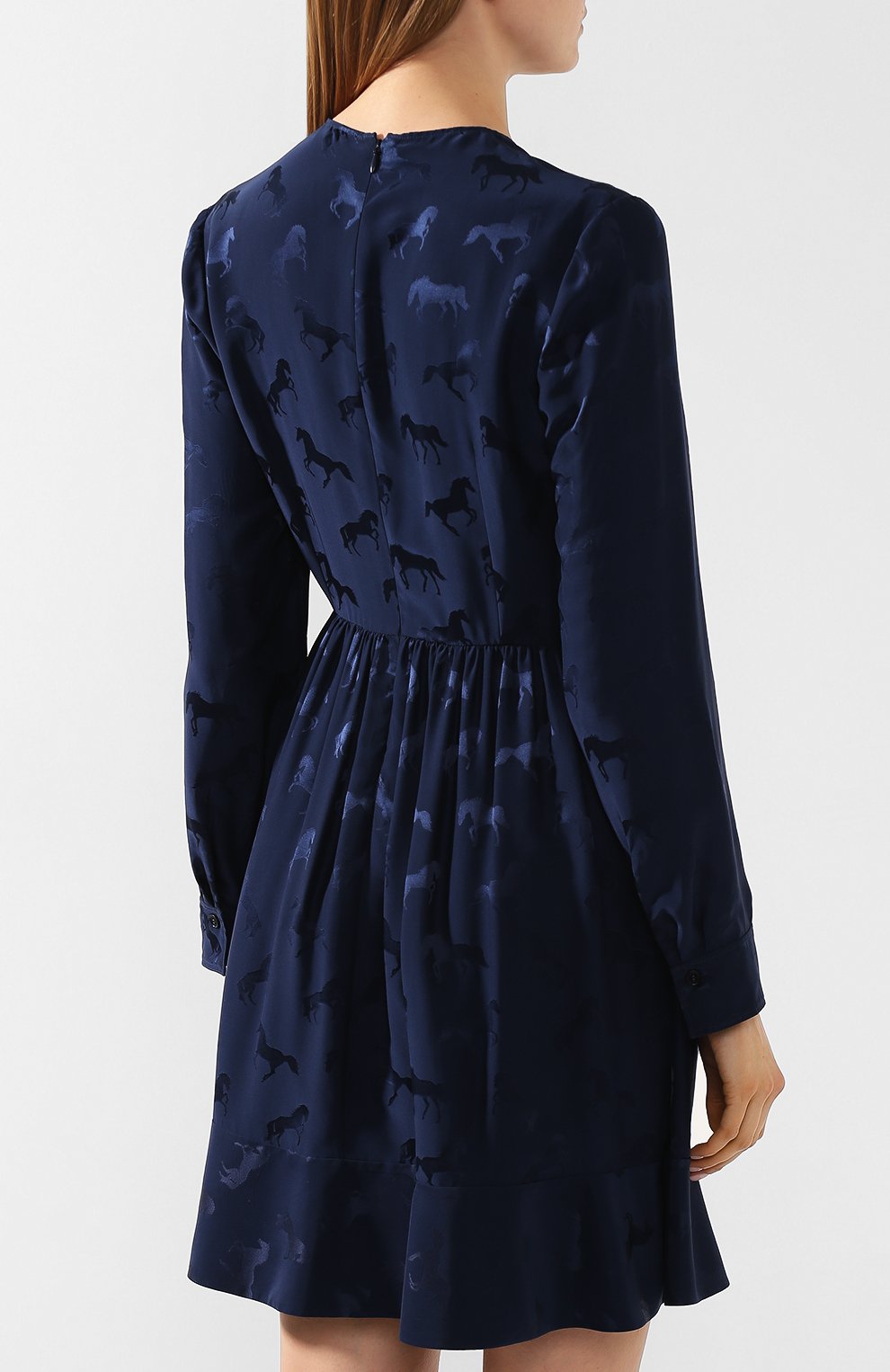 Платье из смеси хлопка и вискозы STELLA MCCARTNEY, арт. 599749/SNA57, фото 4