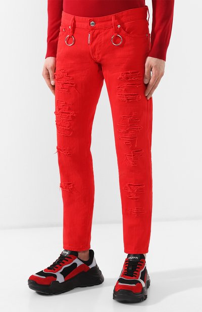 Джинсы прямого кроя DSQUARED2, арт. S74LB0494/STN833, фото 3