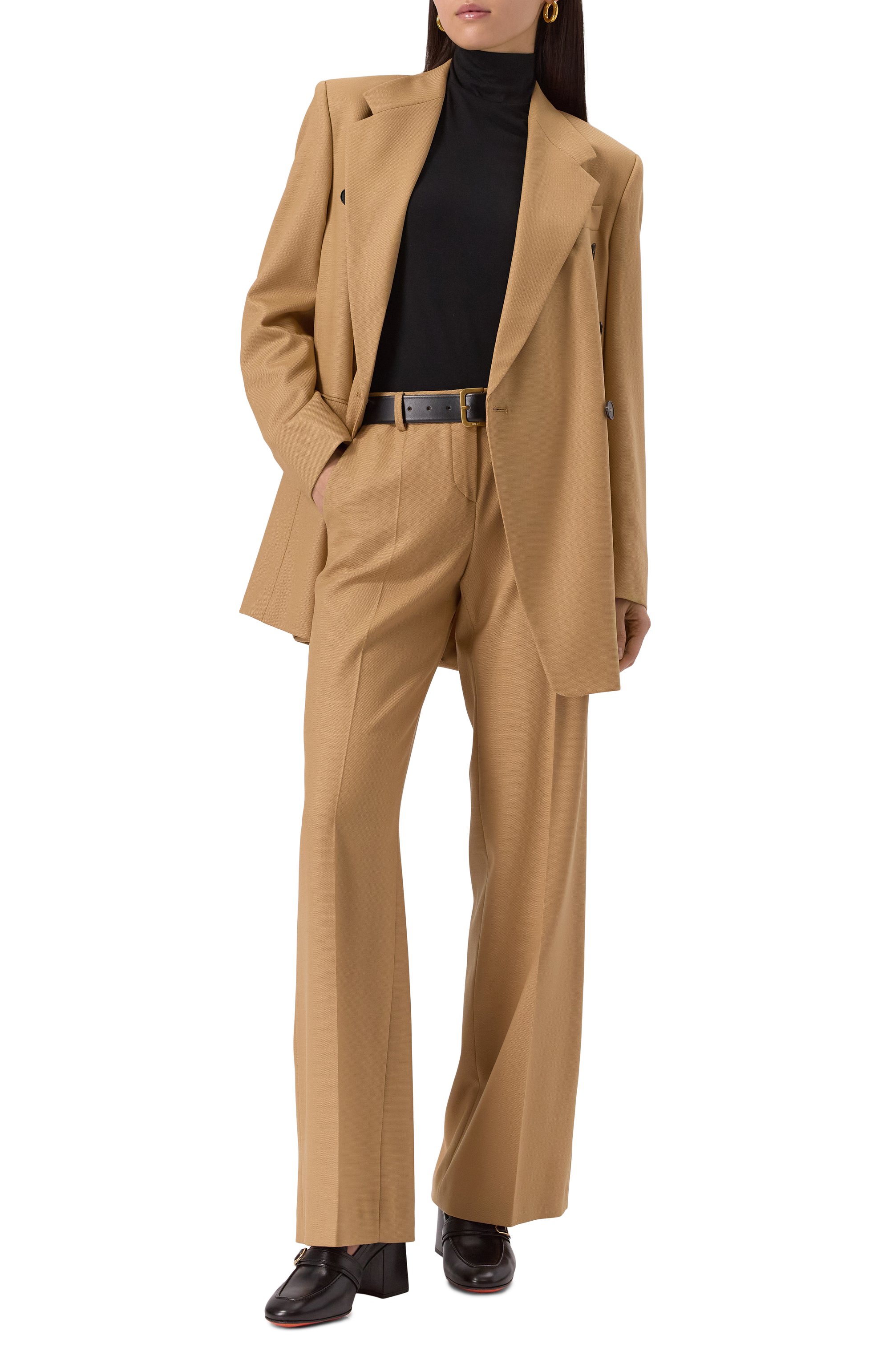 Кожаные туфли SANTONI, арт. WDCG71240SX1NZZF, фото 2