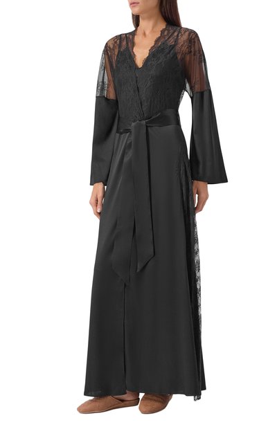 Шелковый халат C.ALLA, арт. CL0280 VE, фото 3