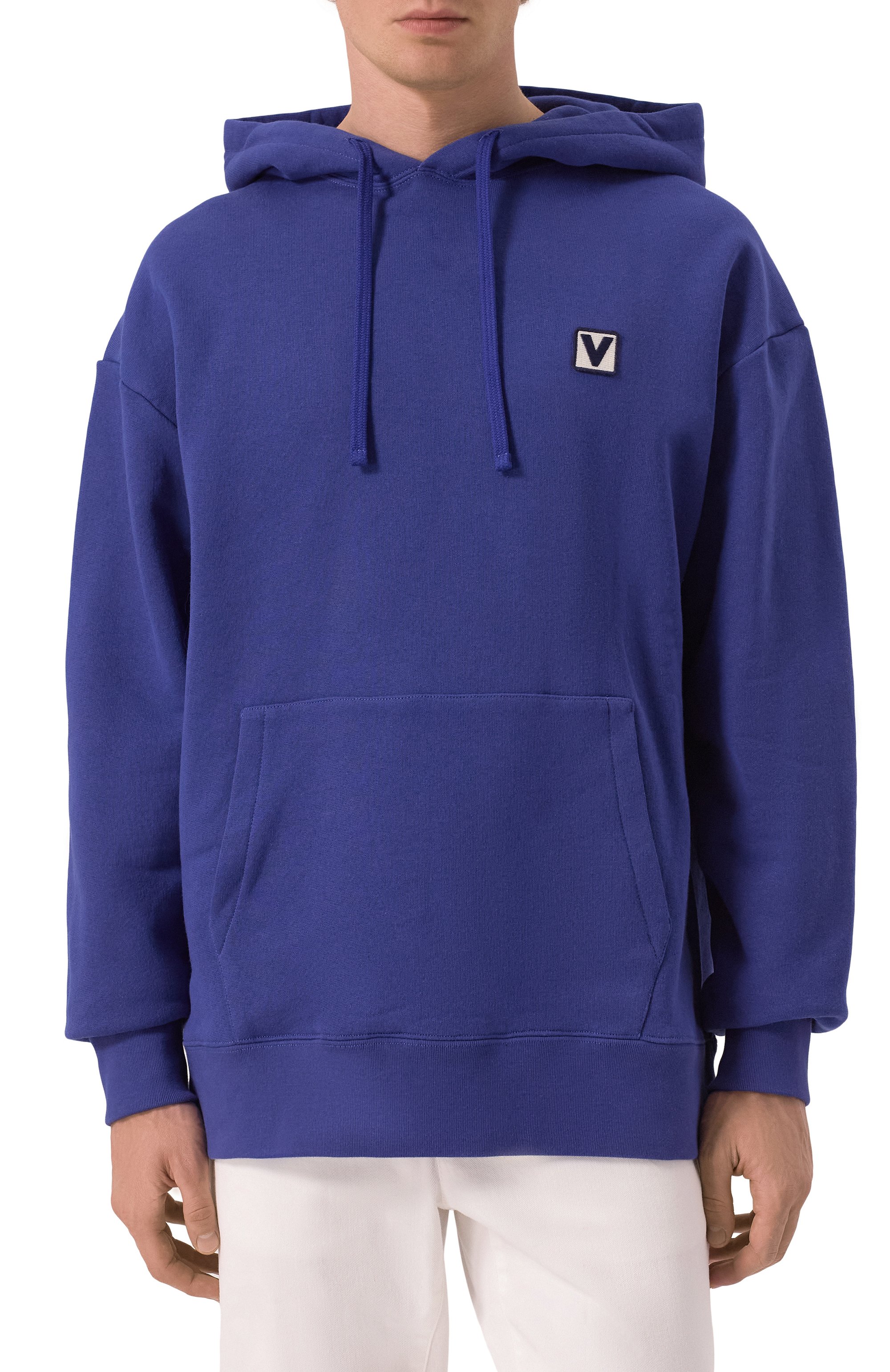 Хлопковое худи VALENTINO, арт. 6V3MF28NAQU, фото 3