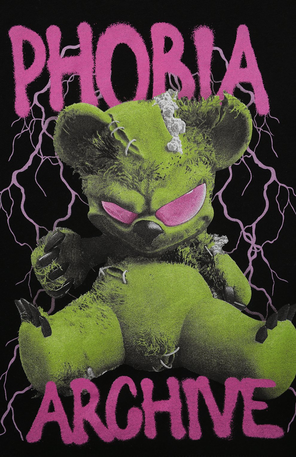 Хлопковая футболка PHOBIA ARCHIVE, арт. PHK00669, фото 3