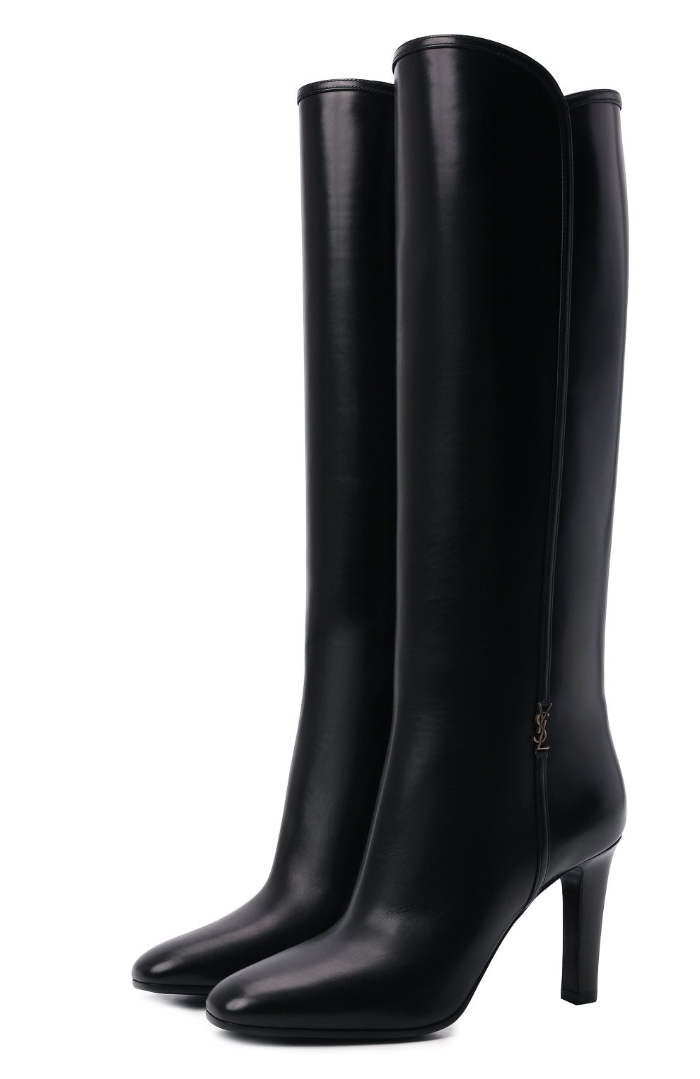 Кожаные сапоги jane SAINT LAURENT, арт. 632636/1YU00, фото 1