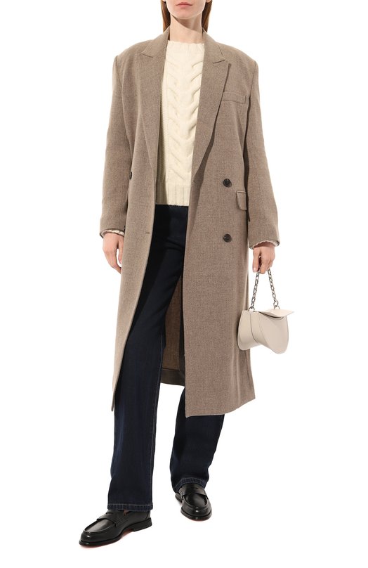 Шерстяной свитер Ports 1961 Кремовый, фото 2