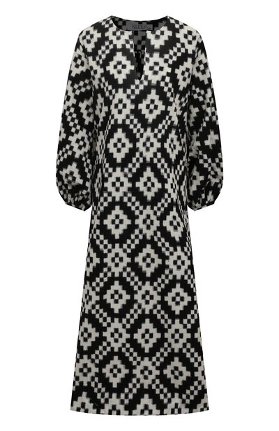 Женская хлопковая туника KLEED LOUNGEWEAR, арт. D0RCAS BLACK KAFTAN