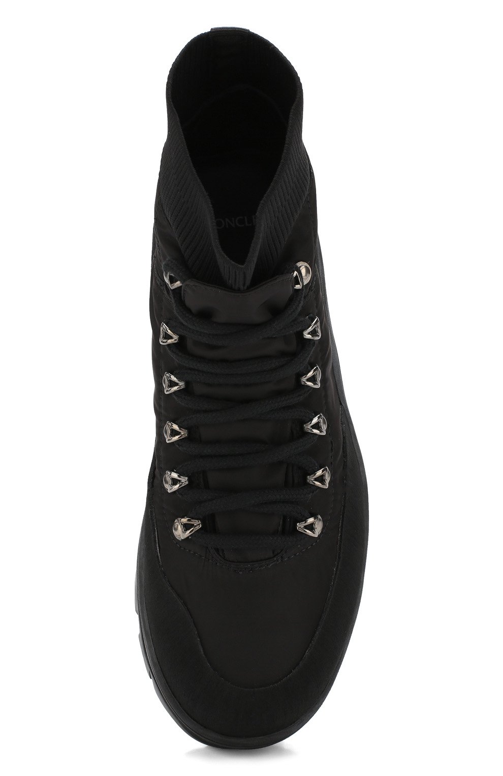 Комбинированные ботинки на шнуровке MONCLER, арт. D2-09A-10248-10-019EJ, фото 5