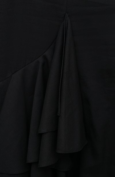 Хлопковая юбка TOTEME, арт. C0JA 203-302-704, фото 5
