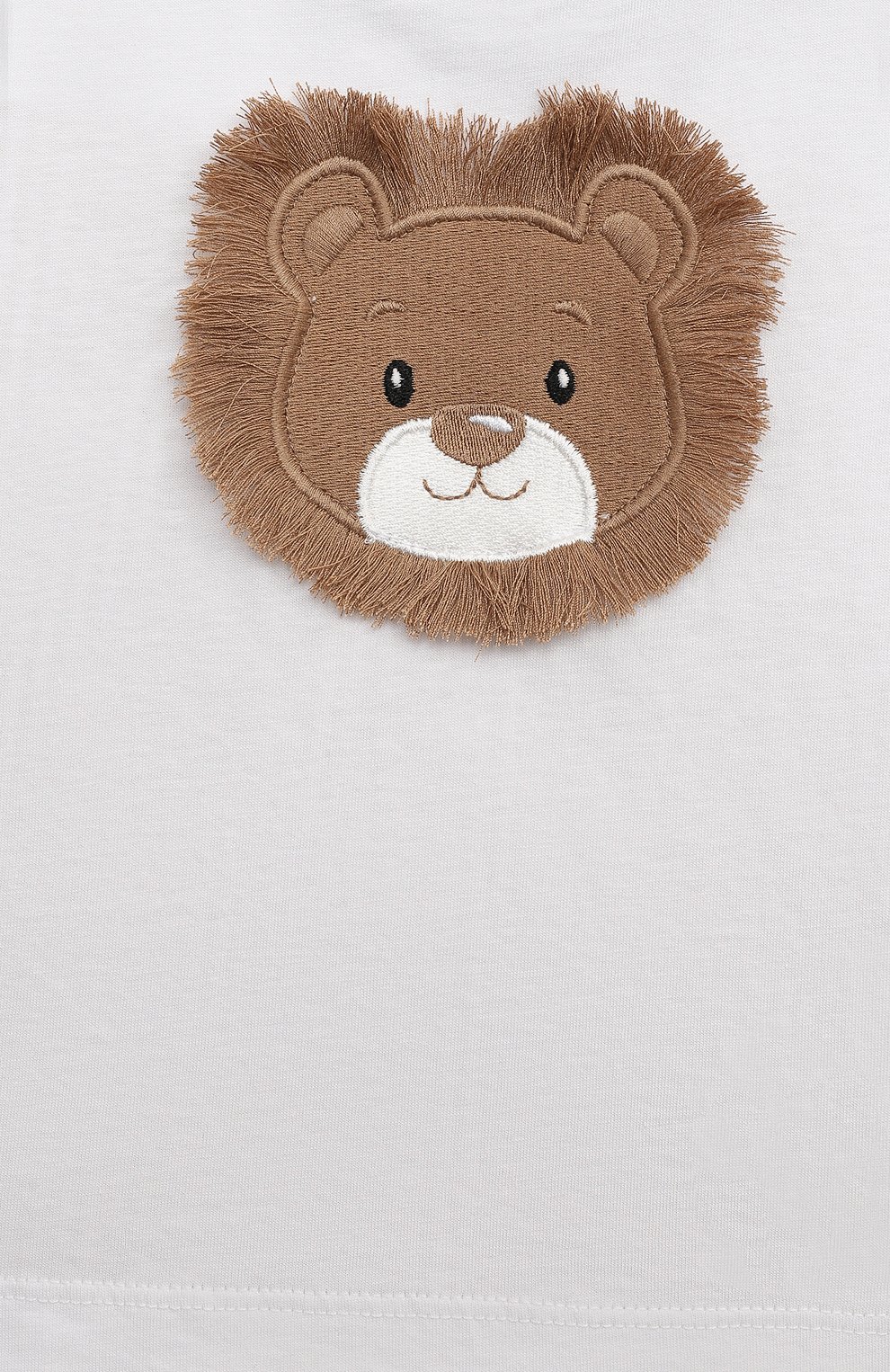 Хлопковая футболка MONNALISA, арт. 28C605, фото 3