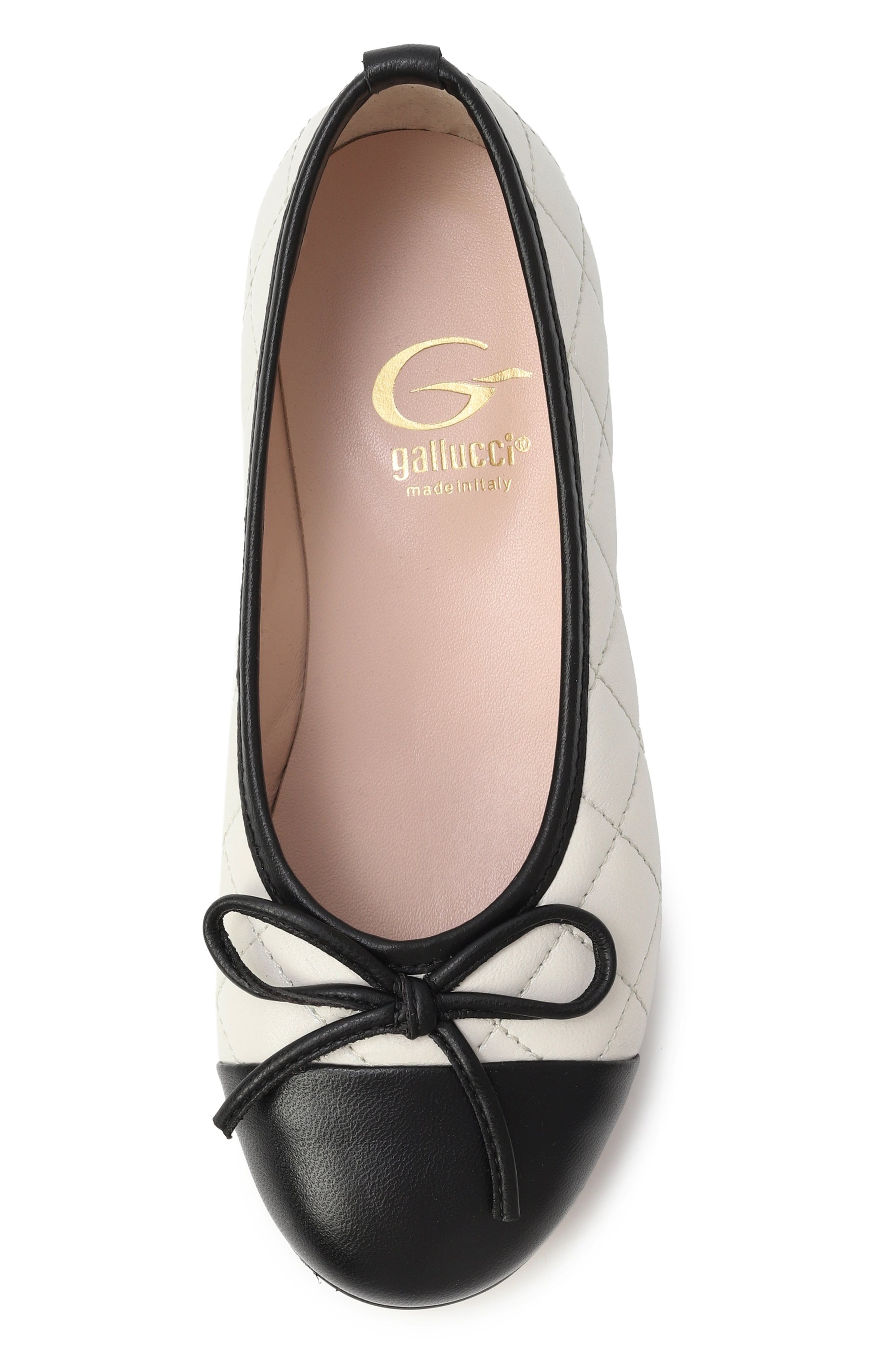 Кожаные балетки GALLUCCI, арт. J20190AM, фото 4