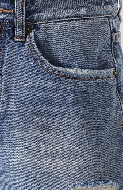 Джинсовые шорты с потертостями KSUBI, арт. 5000003110, фото 5