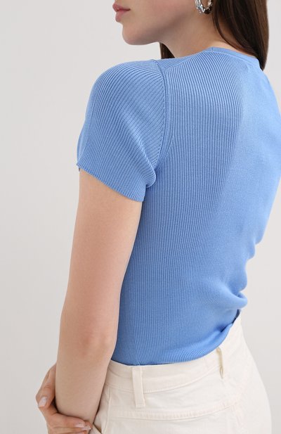 Шелковая футболка RALPH LAUREN, арт. 290710199, фото 4