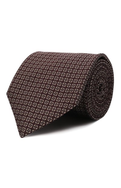 Мужской шелковый галстук BRIONI, арт. 062I00/08496