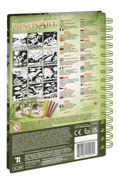 Раскраска-скетчбук dino PAREMO разноцветного цвета по цене 2410 руб., арт. 15204_NSDA, фото 5 Раскраска-скетчбук dino PAREMO, арт. 15204_NSDA, фото 5