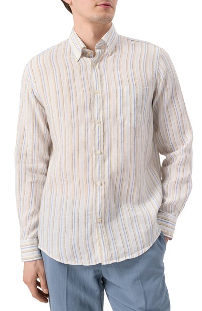 Льняная рубашка PAUL&SHARK, арт. 25413114, фото 3