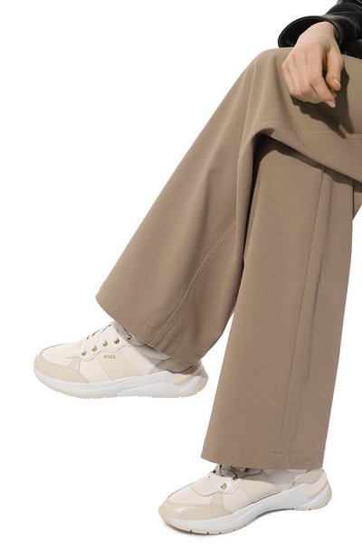 Кожаные кроссовки BOSS, арт. 50513412, фото 3