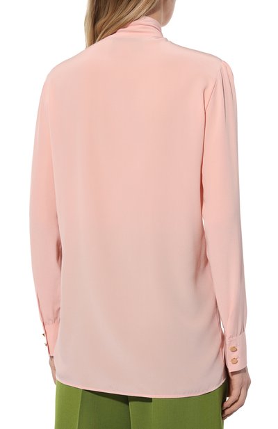 Шелковая блузка GUCCI, арт. 740519/ZAA0G, фото 4