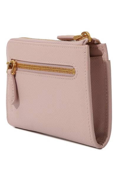 Кожаная ключница PRADA розового цвета по цене 53000 руб., арт. 1PP122-QWA-F0E18, фото 2 Кожаная ключница PRADA, арт. 1PP122-QWA-F0E18, фото 2