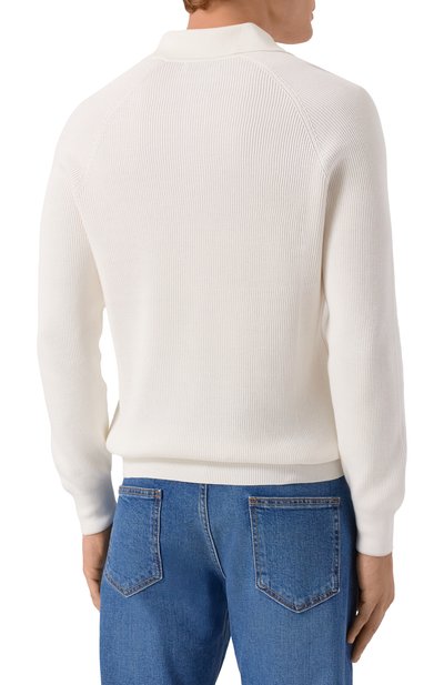 Хлопковое поло BRUNELLO CUCINELLI, арт. M29400105, фото 4