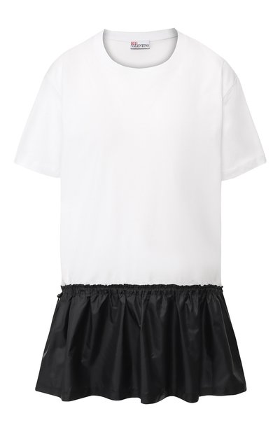 Женская хлопковая футболка REDVALENTINO, арт. RR3MG00I/SQP
