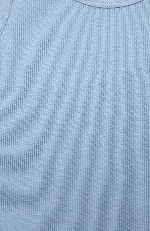 Хлопковая майка Les Coyotes de Paris Голубой, фото 3