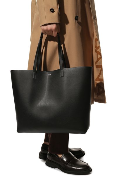 Кожаная сумка-шопер bold SAINT LAURENT, арт. 683655/CSU0N, фото 2
