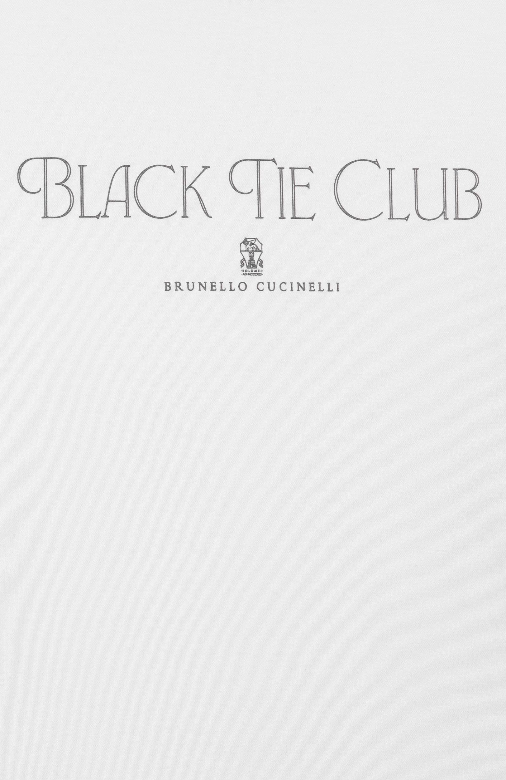 Хлопковая футболка BRUNELLO CUCINELLI, арт. B0B13S154C, фото 3