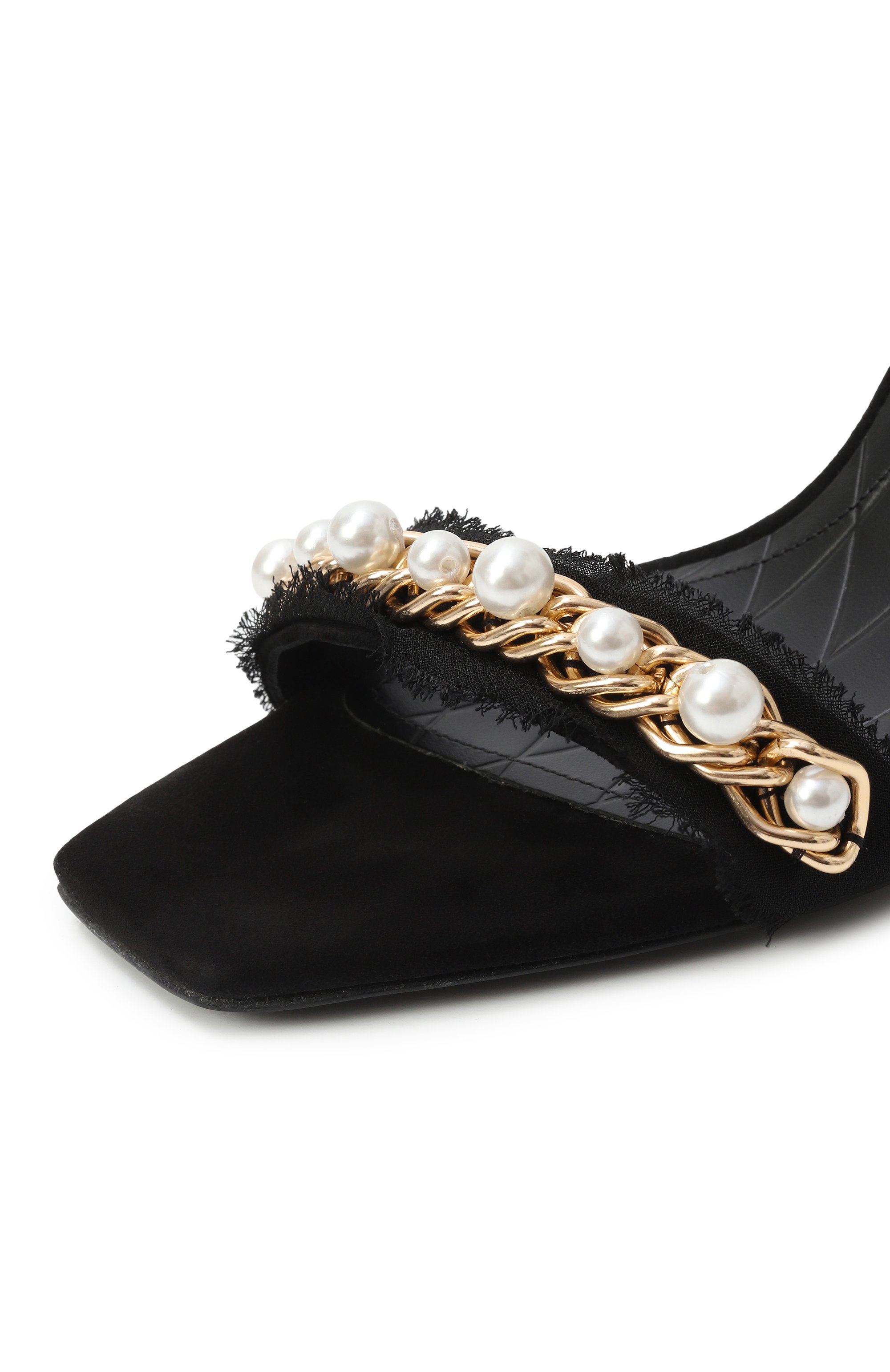 Замшевые босоножки pb 95 BALMAIN, арт. EN0UH135/LVRI, фото 7