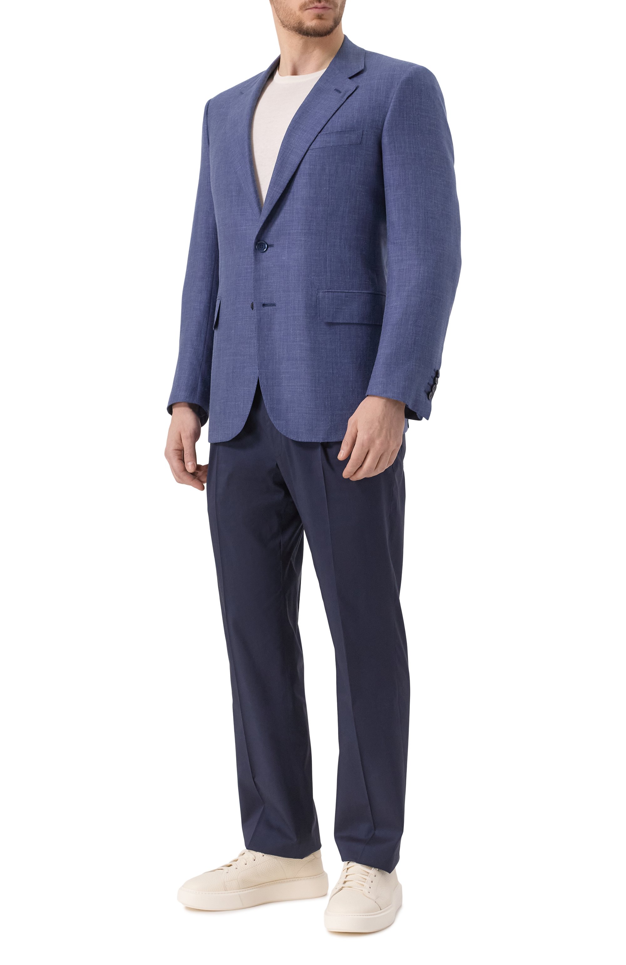 Пиджак из кашемира и шелк�а STEFANO RICCI, арт. M1RF432000/B154HA, фото 3