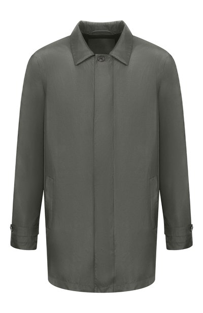 Мужской шелковый плащ MVST, арт. M26.CSM.0401