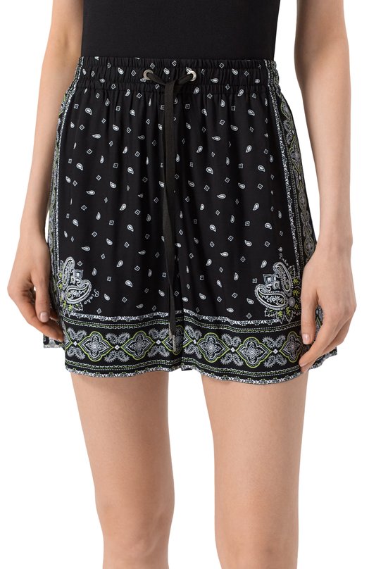 Шорты из вискозы Pinko 104792/A2FL Чёрный  104792/A2FL Фото 5