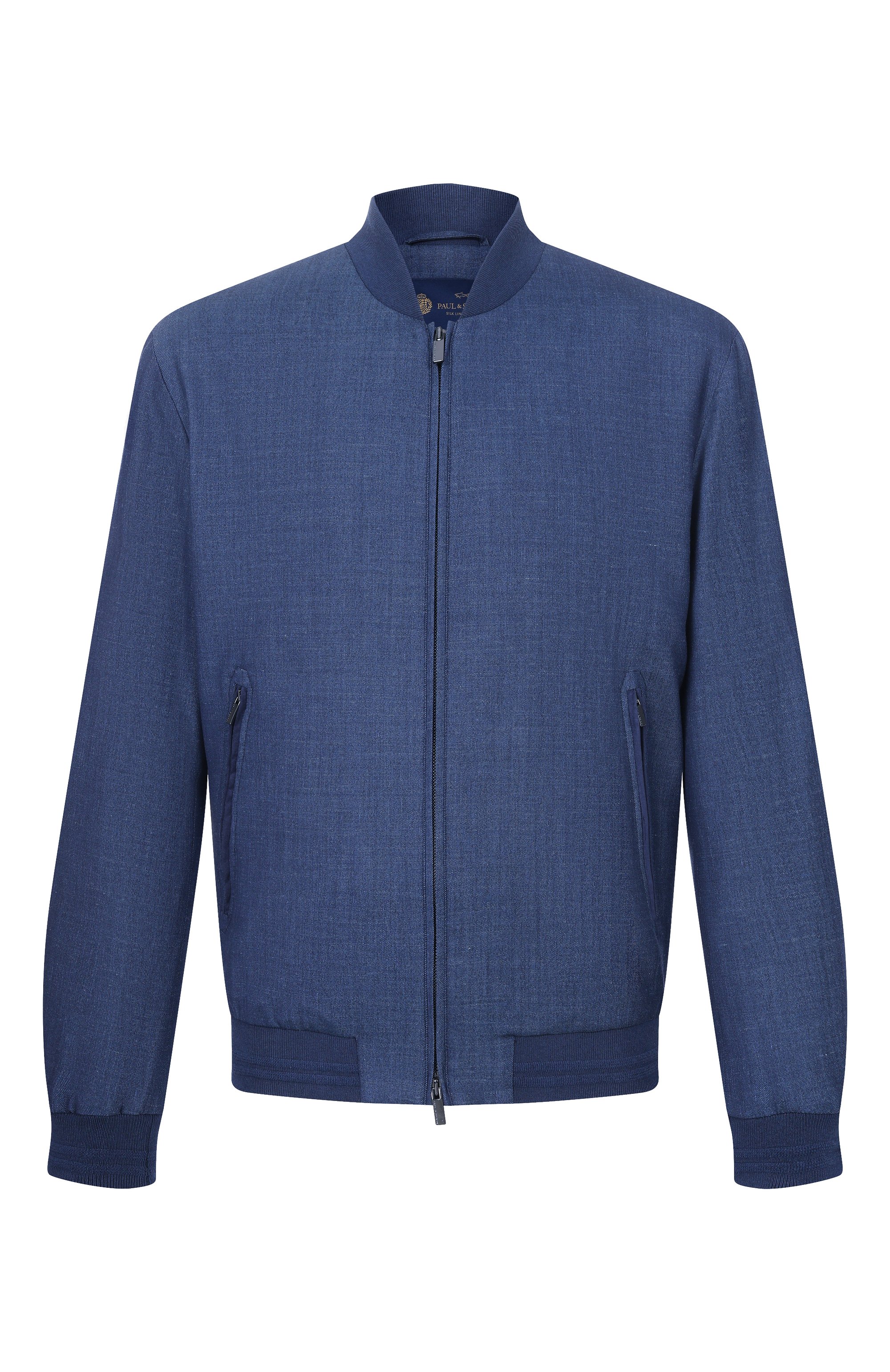 Бомбер из шерсти и шелка PAUL&SHARK, арт. 26412200_001, фото 1