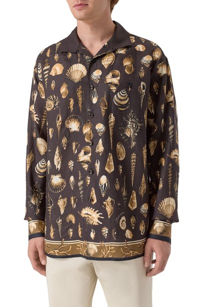 Льняная рубашка DOLCE & GABBANA, арт. G5NK0T/FP4NS, фото 3