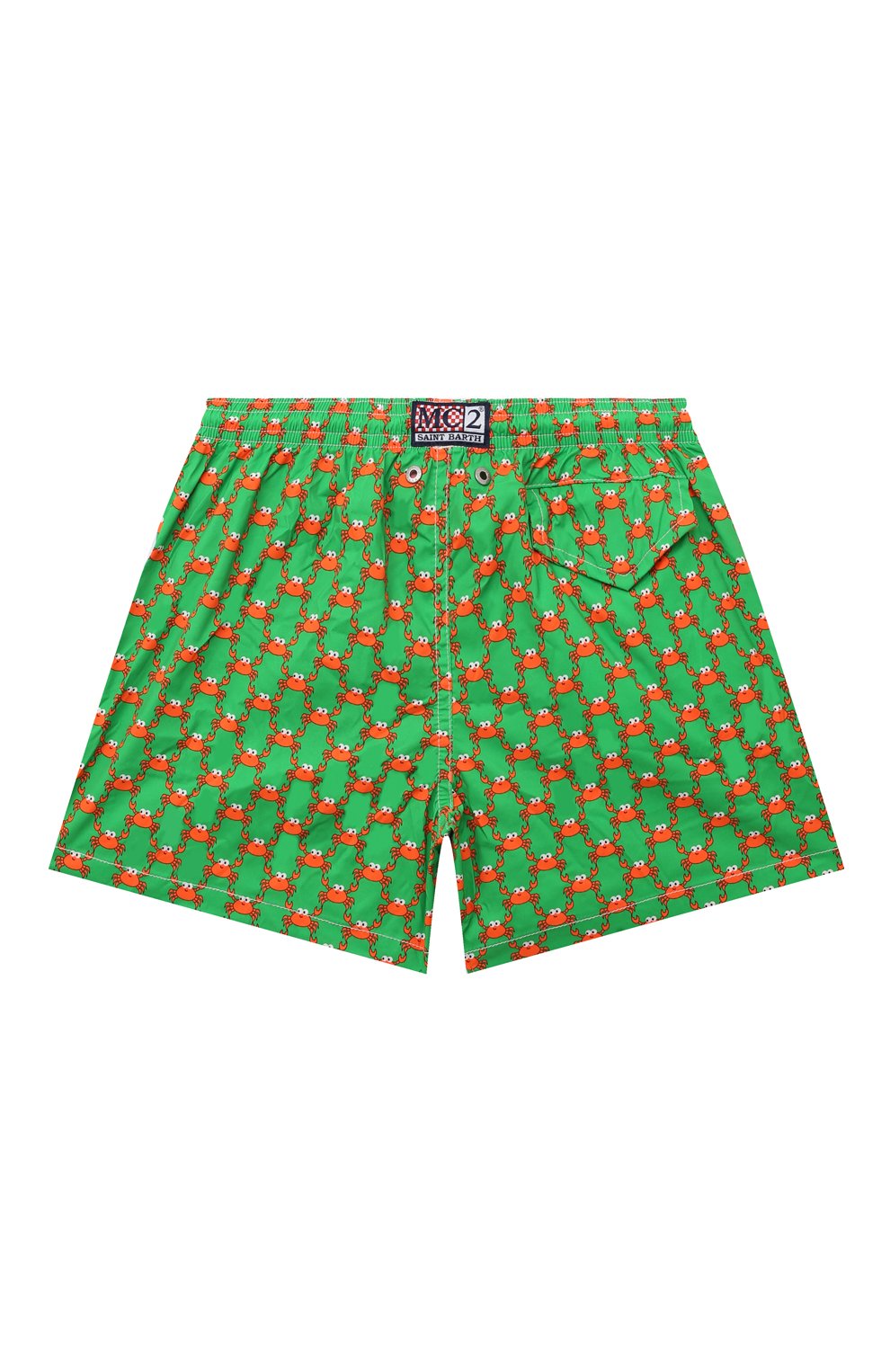 Плавки-шорты MC2 SAINT BARTH зеленого цвета по цене 8460 руб., арт. STBK/C0MF0RT LIGHT JR/05892D, фото 2 Плавки-шорты MC2 SAINT BARTH, арт. STBK/C0MF0RT LIGHT JR/05892D, фото 2