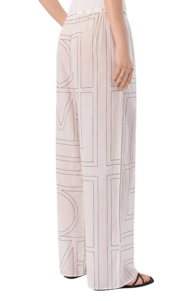 Брюки из лиоцелла и хлопка TOTEME, арт. 243-WRB1092-FB0239, фото 4