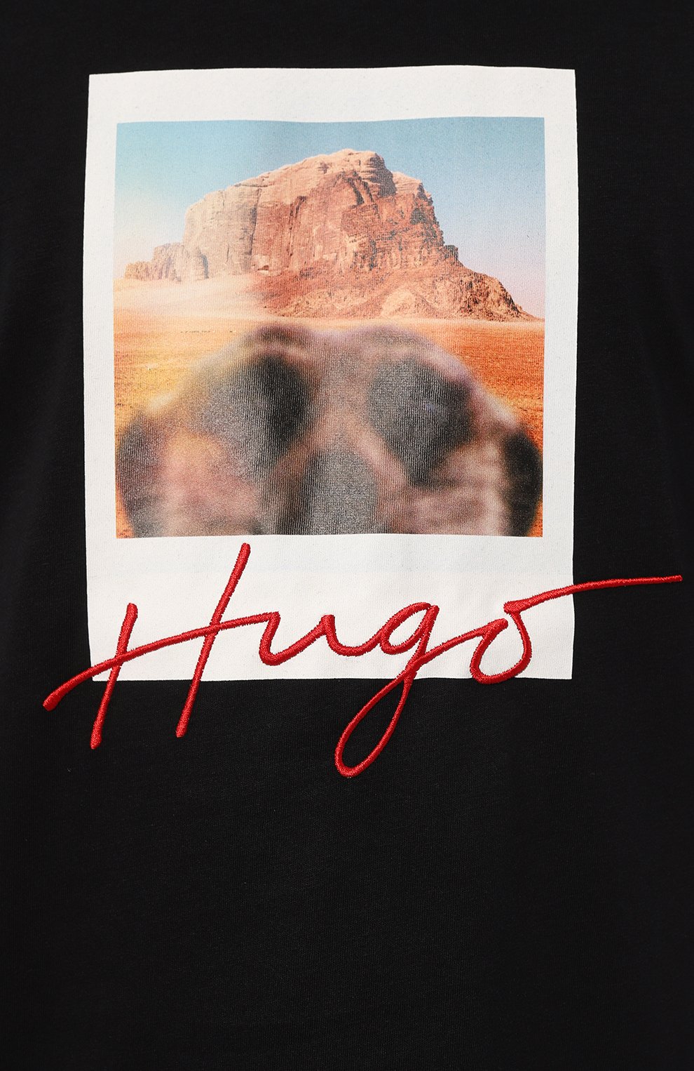 Хлопковая футболка HUGO, арт. 50494397, фото 5