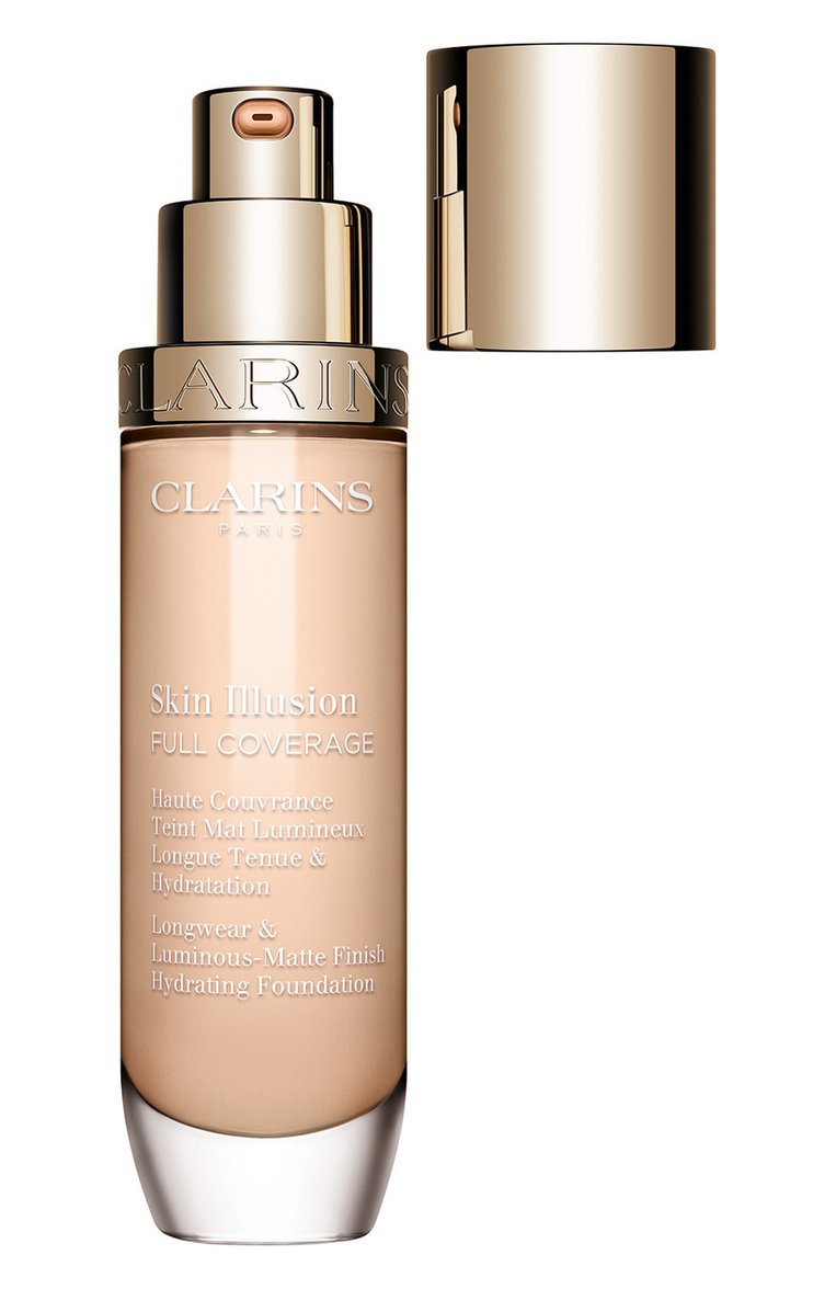 Тональный крем с матовым эффектом skin illusion full coverage, оттенок 100.3n (30ml) CLARINS  цвета, арт. 80106978 | Фото 3 (Региональные ограничения белый список (Axapta Mercury): Не проставлено; Нос: Не проставлено; Финишное покрытие: Матовый; SPF фильтр: Минимальный (0-5))