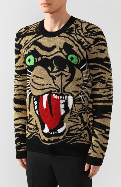 Шерстяной свитер GUCCI, арт. 545734/XKADS, фото 3