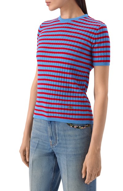 Хлопковый пуловер VALENTINO, арт. 8B3KC71W/A36, фото 3