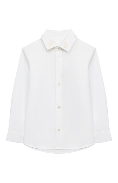 Хлопковая рубашка BURBERRY, арт. 8032839, фото 1