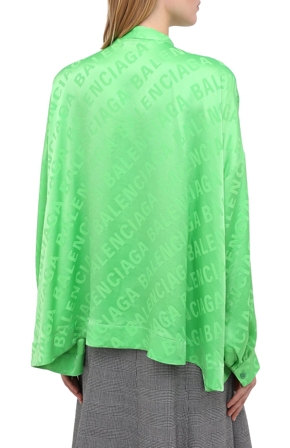 Шелковая блузка BALENCIAGA, арт. 595072/TIN05, фото 5