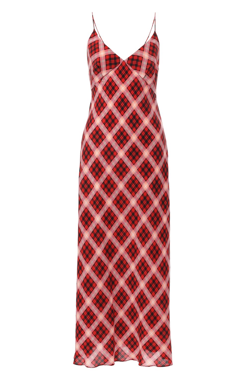 Шелковое платье MARC JACOBS (THE) красного цвета по цене 47150 руб., арт. M4007788, фото 1 Шелковое платье MARC JACOBS (THE), арт. M4007788, фото 1